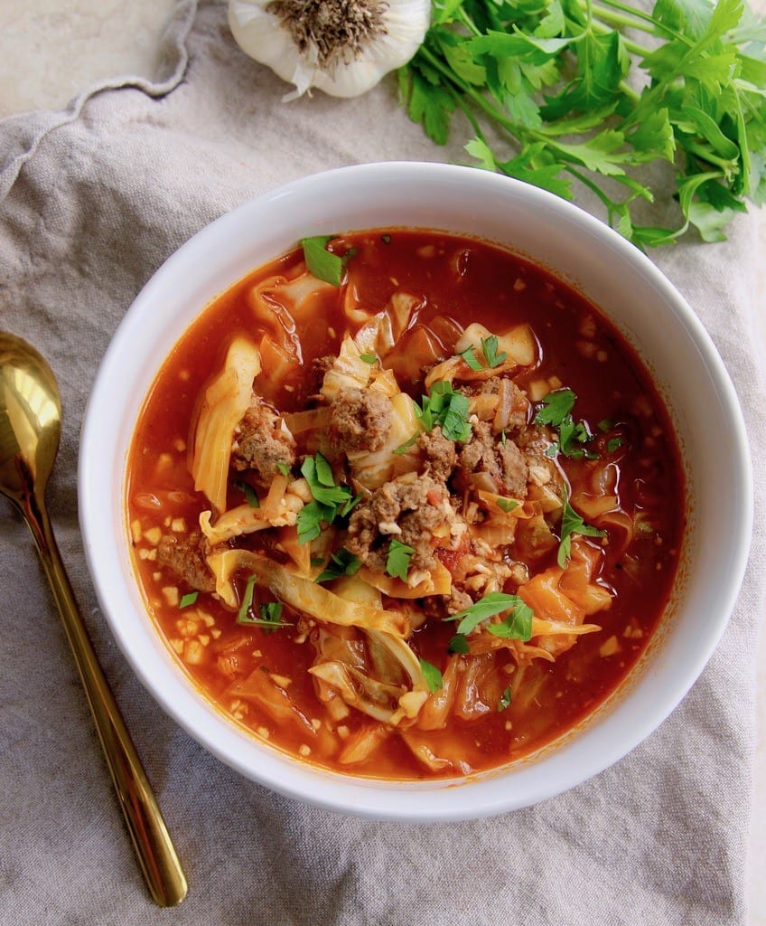 Healthy Keto Cabbage Rolls