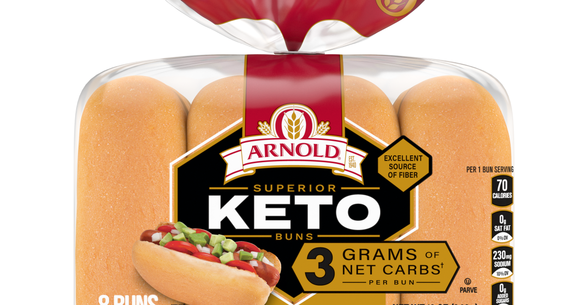 Delicious Keto Hot Dog Buns