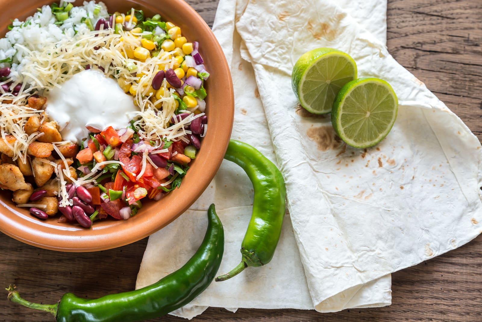 Another view of Chipotle Keto Bowl