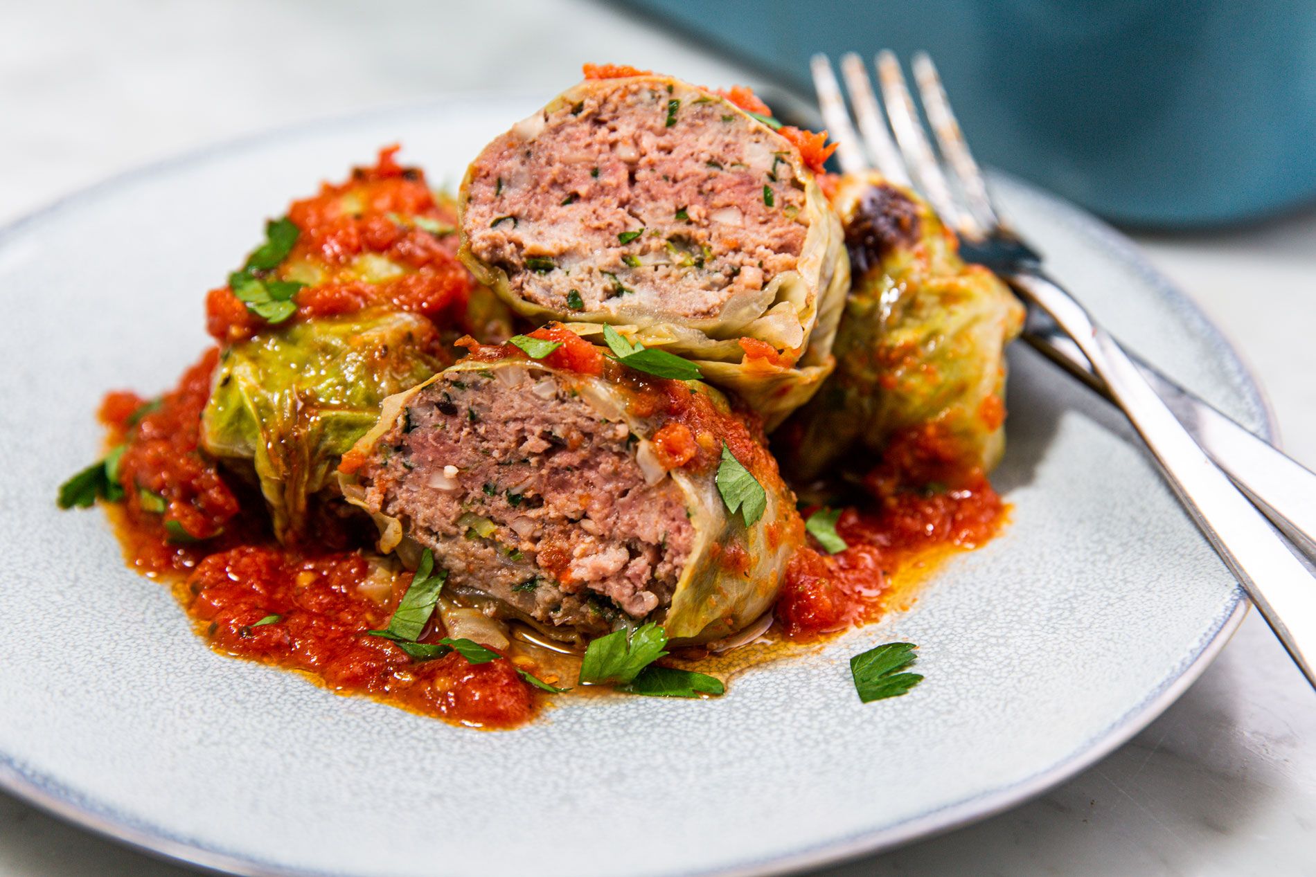 Keto Stuffed Cabbage