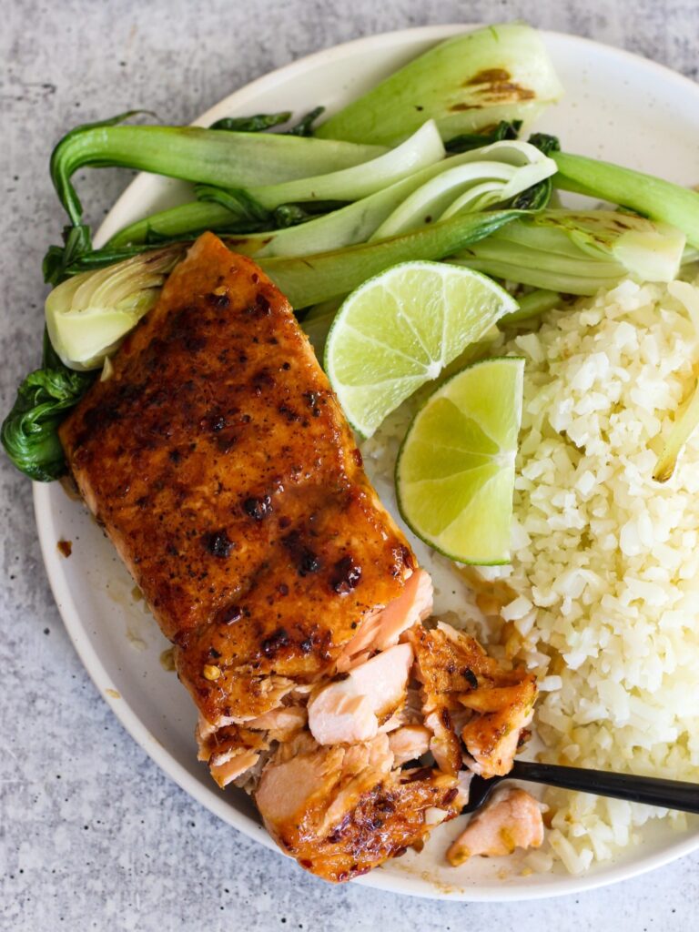 Delicious keto salmon recipe