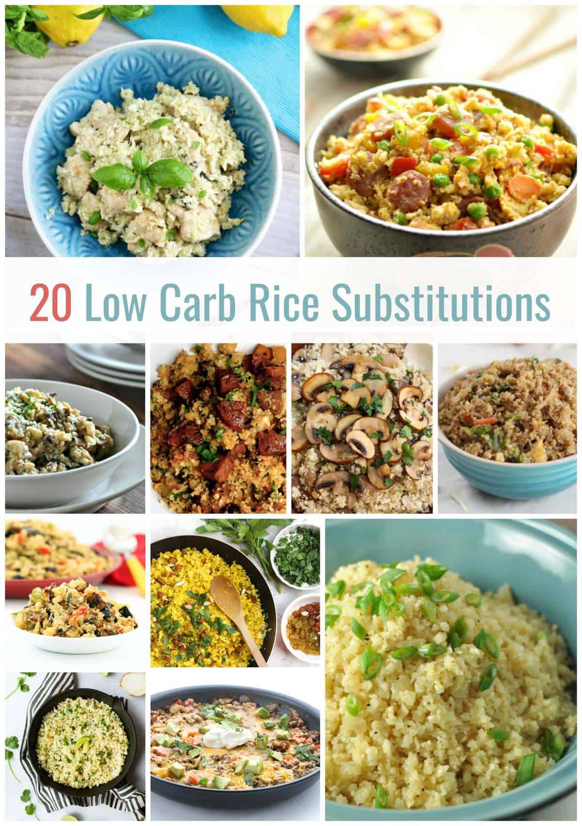 Healthy Keto Rice Substitutes